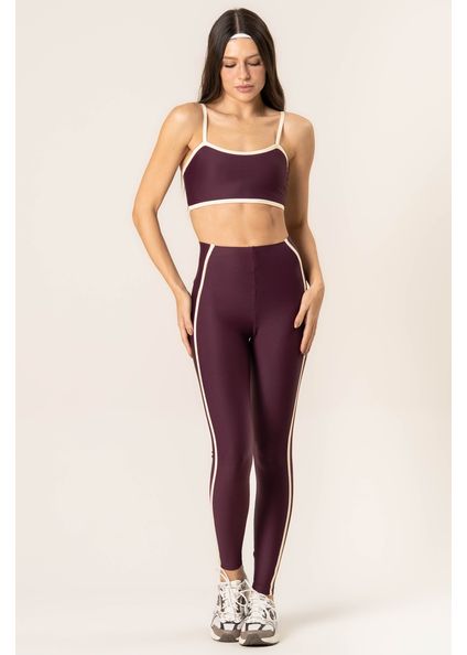 Calça Legging Invisible Slim Shape Curve Vivame Vermelho - Imagem 1