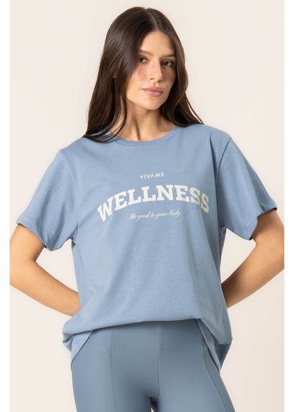Camiseta Vivame Move Vivame Azul - Imagem 1