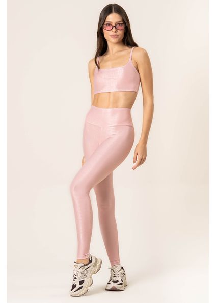 Calça Legging Essential Shape Move Glow Vivame Rosa-3 - Imagem 1