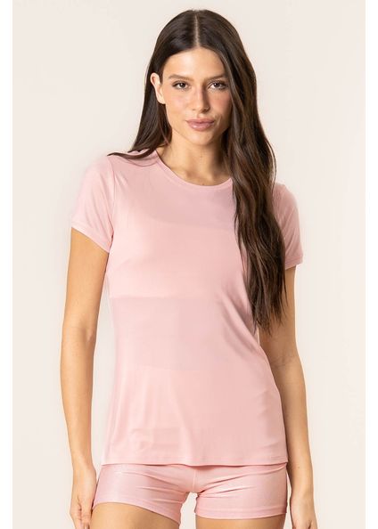 Camiseta Basic Move Glow Vivame Rosa-3 - Imagem 1