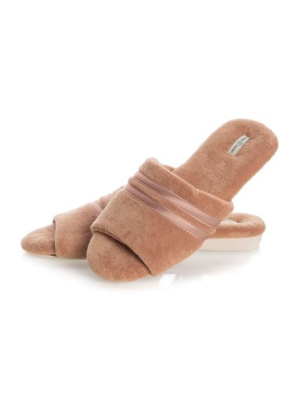 Chinelo Aberto Olivia Marrom - Imagem 1