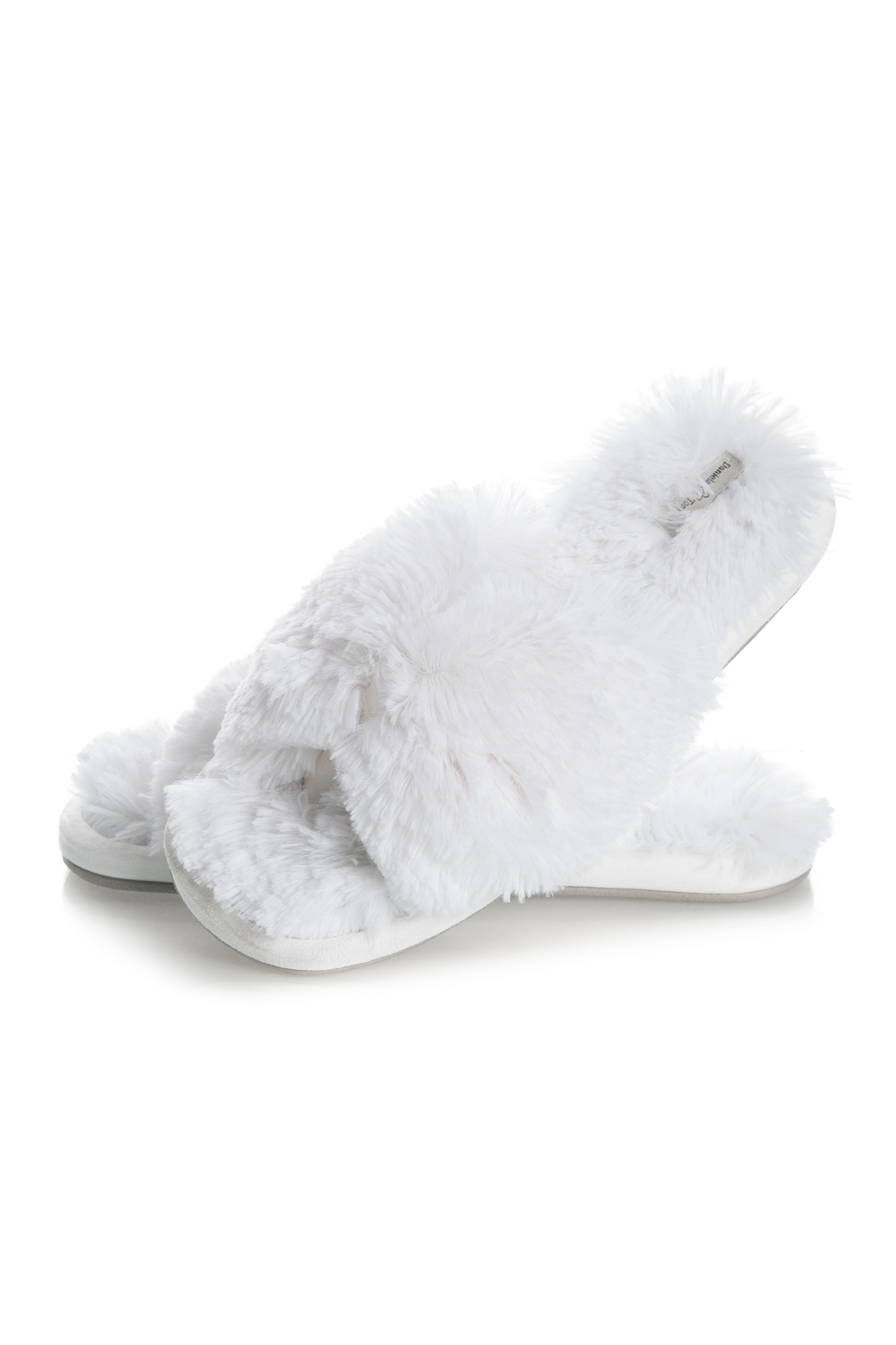Chinelo Lana Branco - Imagem 1