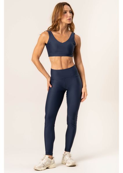 Calça Legging Perfect Shape Core Vivame Azul-marinho - Imagem 1