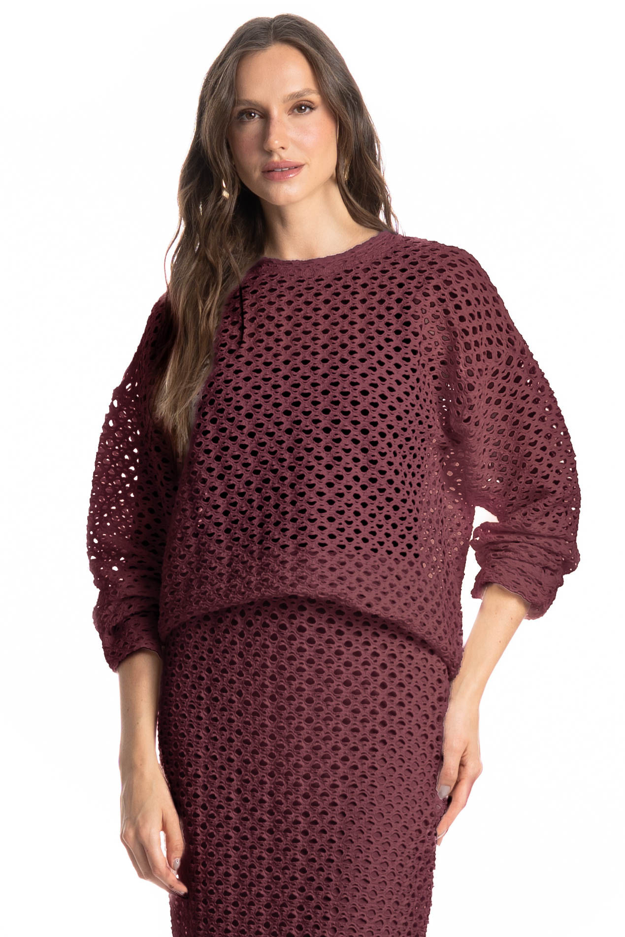 Blusa Com Manga Mangostim - Imagem 1