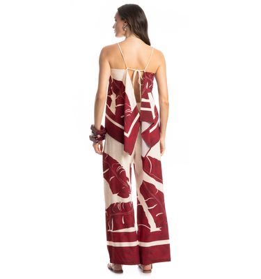 Calça Feminina Com Bolso Folha - Imagem 2 - Mobile