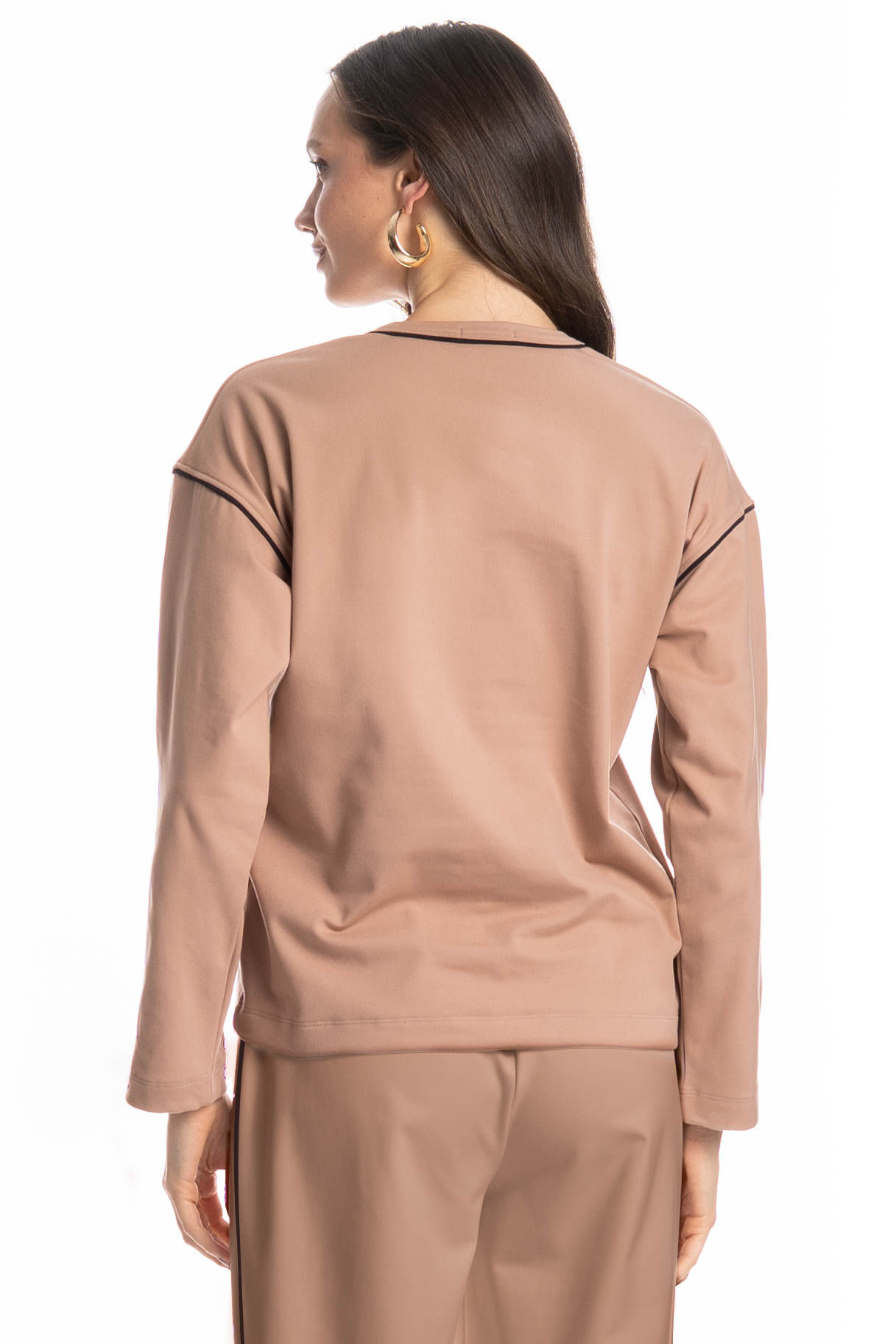 Blusa Manuela Marrom - Imagem 2