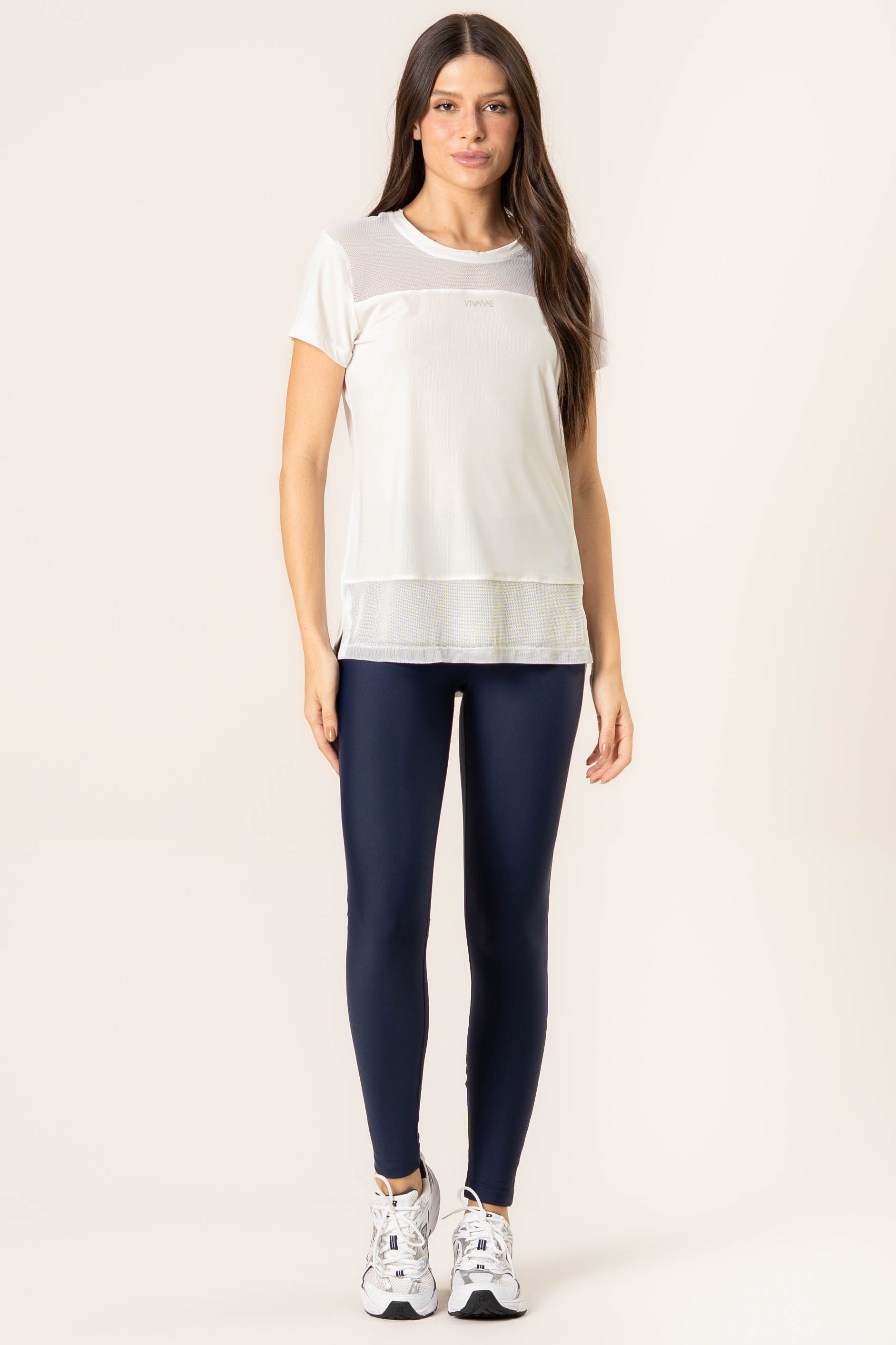 Camiseta Com Tela Pulse Vivame - Imagem 3 - Mobile