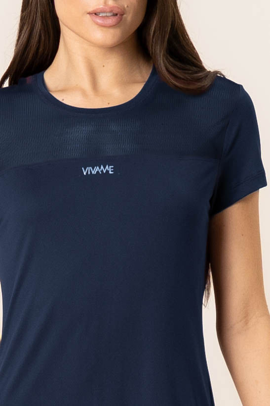 Camiseta Com Tela Pulse Vivame - Imagem 5 - Mobile