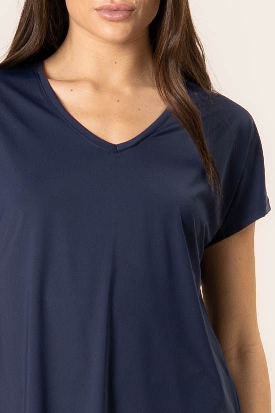 Camiseta Decote V Basic Pulse Vivame - Imagem 5 - Mobile
