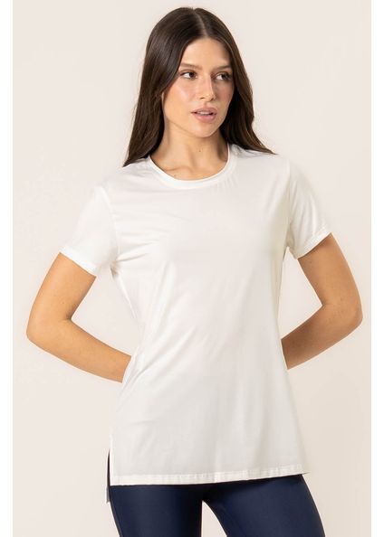 Camiseta Alongada Pulse Vivame Branco - Imagem 1