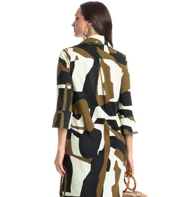 Chemise Midi Manga 7/8 Copenhagem - Imagem 4 - Mobile