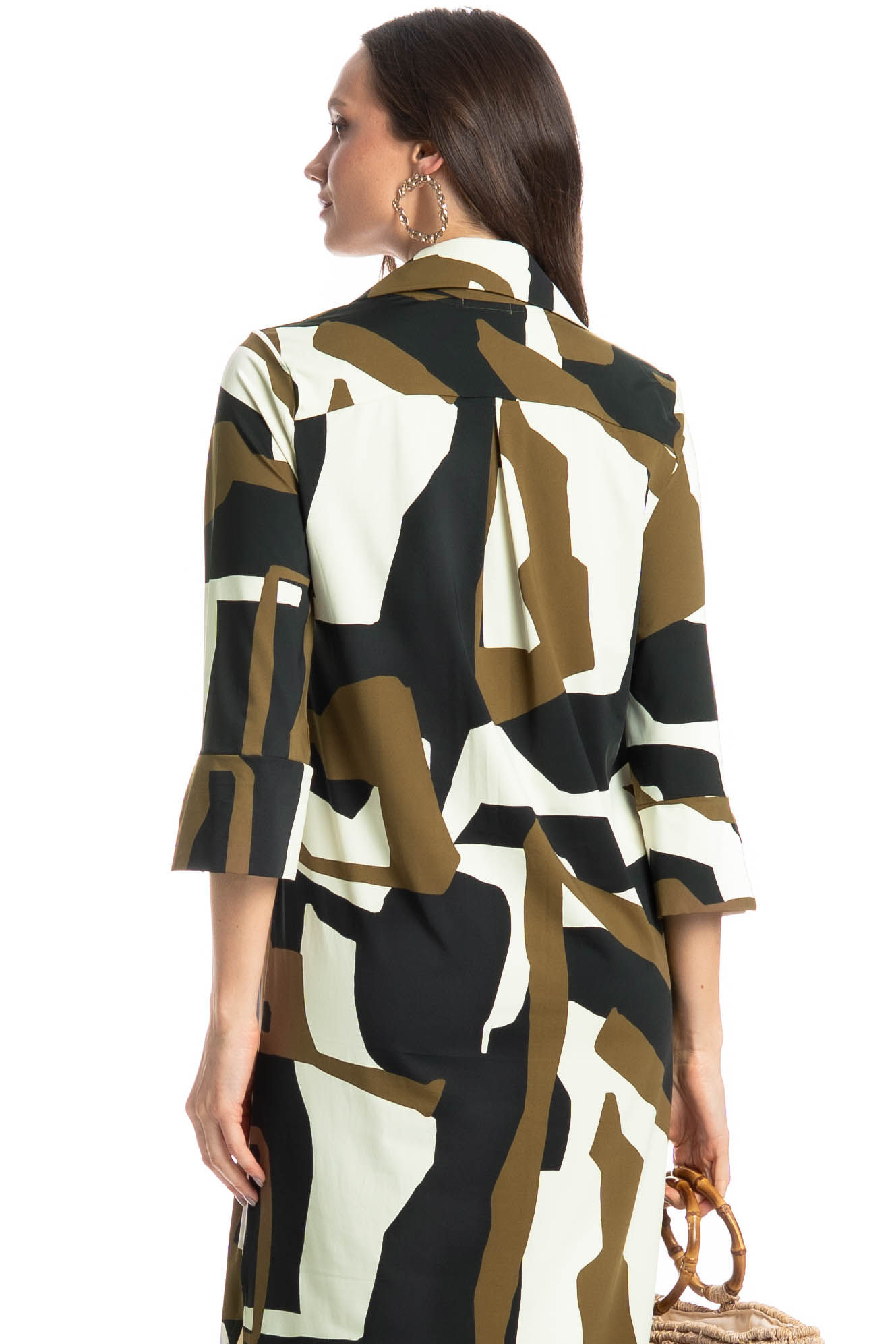 Chemise Midi Manga 7/8 Copenhagem - Imagem 4 - Mobile
