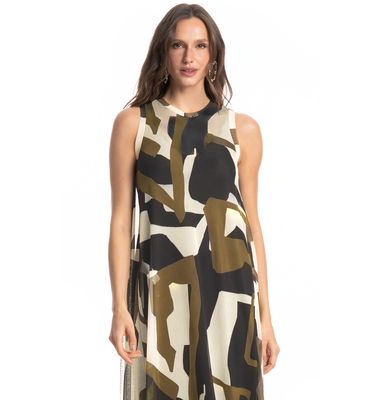 Vestido Em Tule Com Forro Copenhagem - Imagem 3 - Mobile