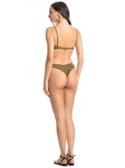 Biquíni Corset Slim Gigi Inteira Erva Doce - Imagem 4 - Desktop
