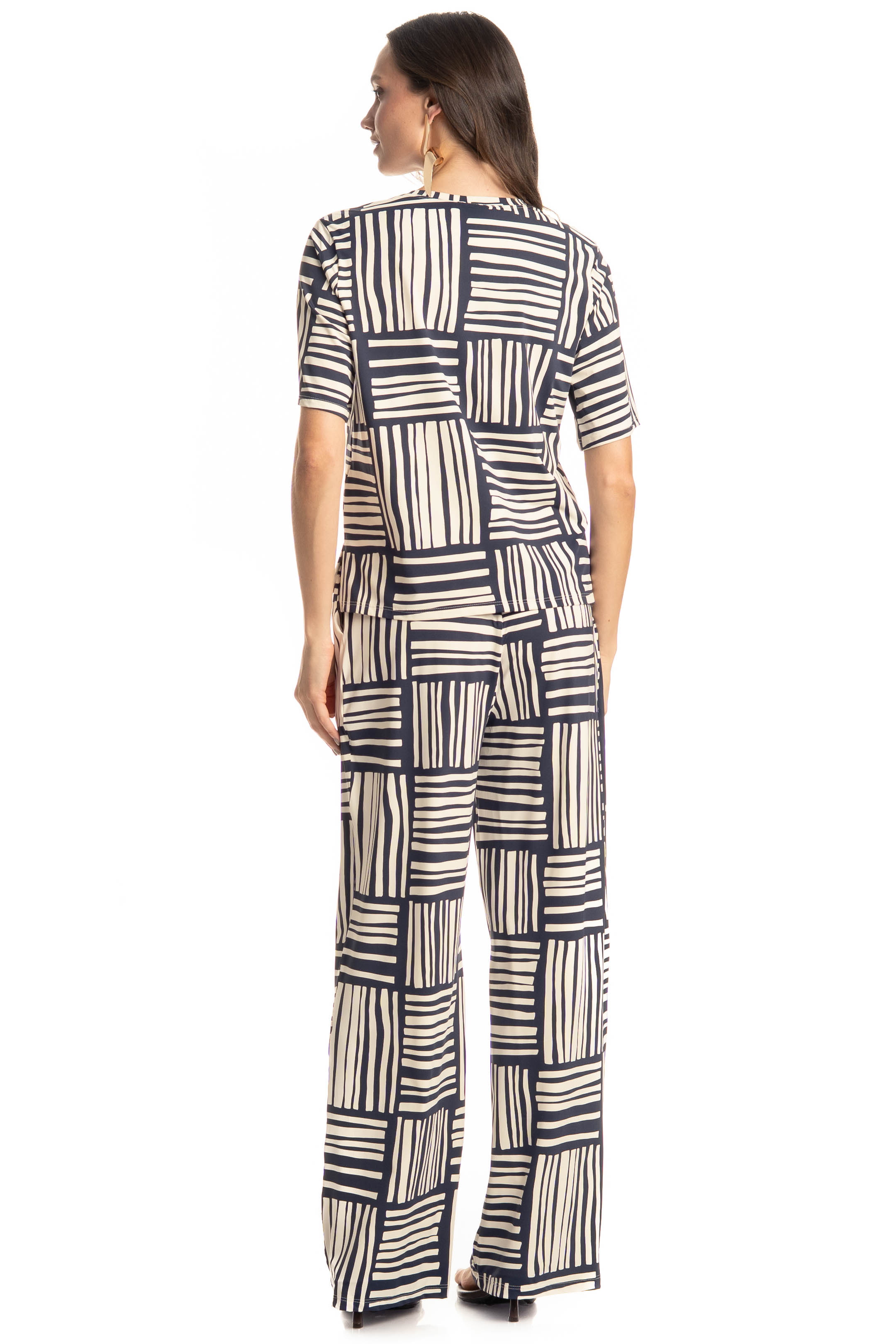 Calça Feminina Com Bolsos Montreal Azul-marinho - Imagem 2