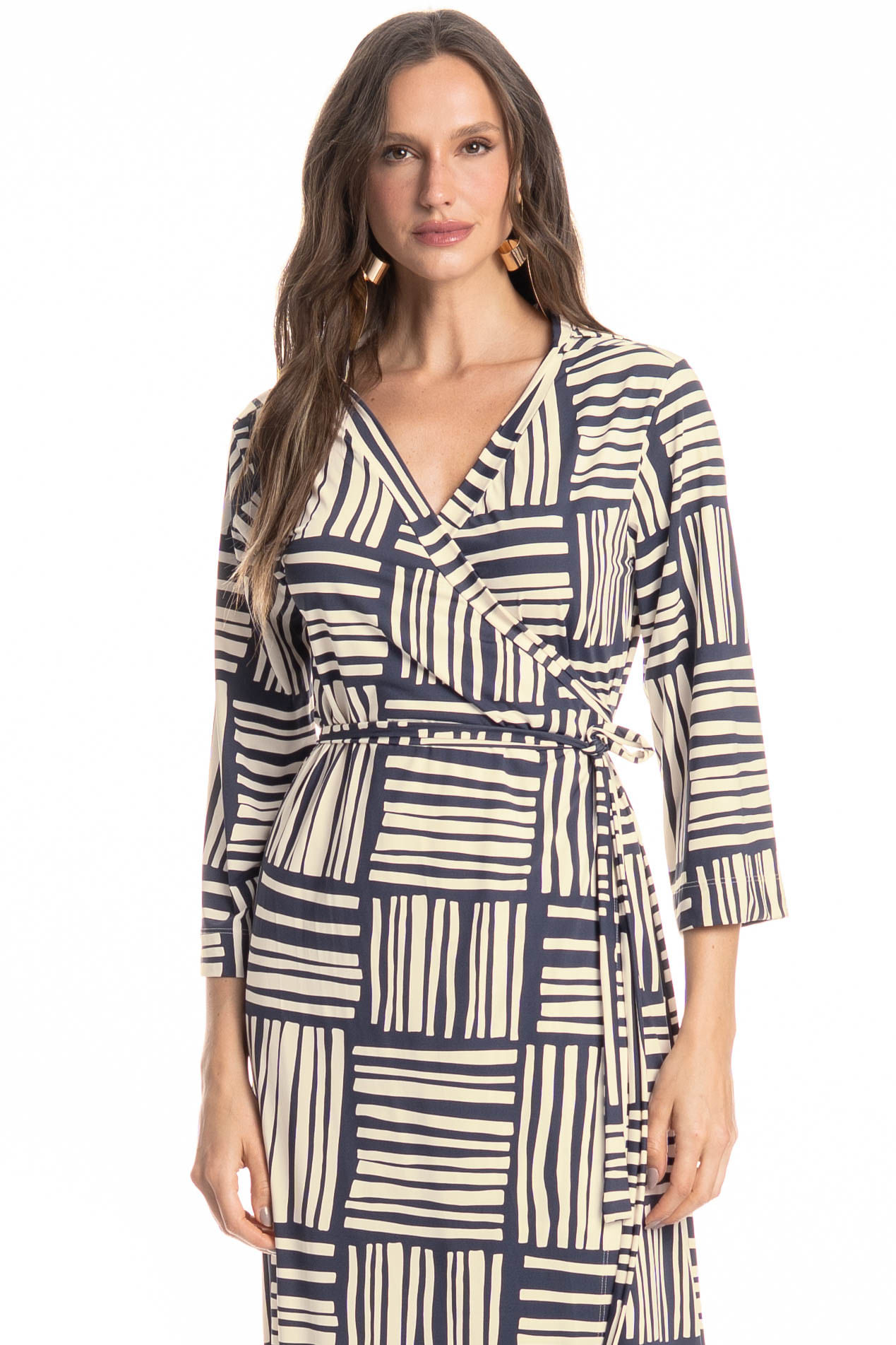 Vestido Com Amarre Montreal - Imagem 3 - Mobile