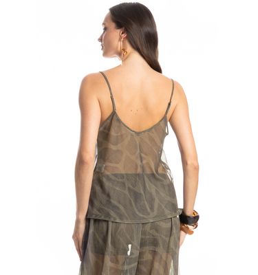 Blusa Alcinha Safari - Imagem 2 - Mobile