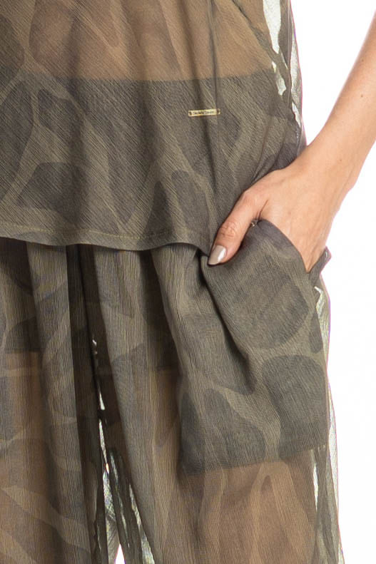 Calça Com Bolso Safari - Imagem 5 - Mobile