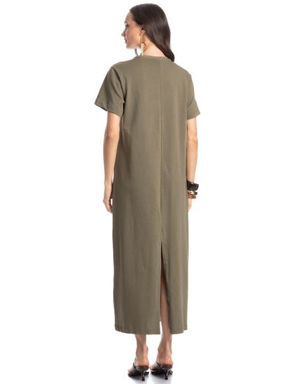 Vestido Com Manga Safari - Imagem 2 - Desktop
