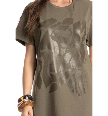 Vestido Com Manga Safari - Imagem 5 - Mobile