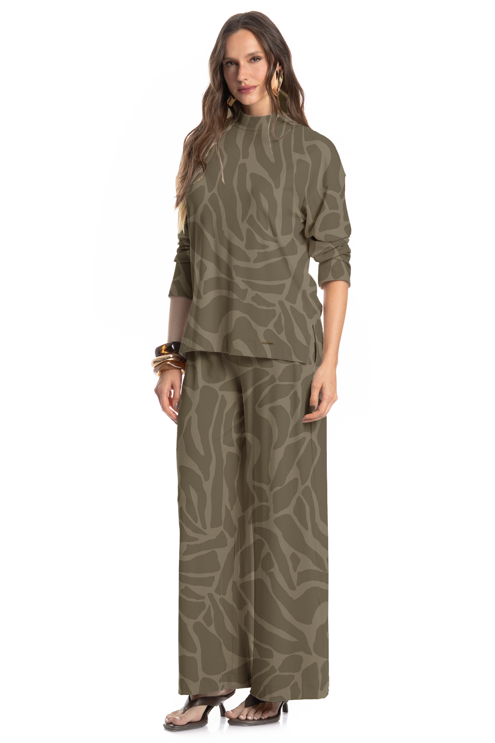 Calça Safari Verde - Imagem 1