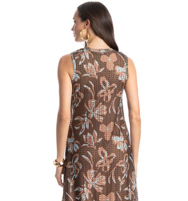 Vestido Regata Jardim - Imagem 4 - Mobile