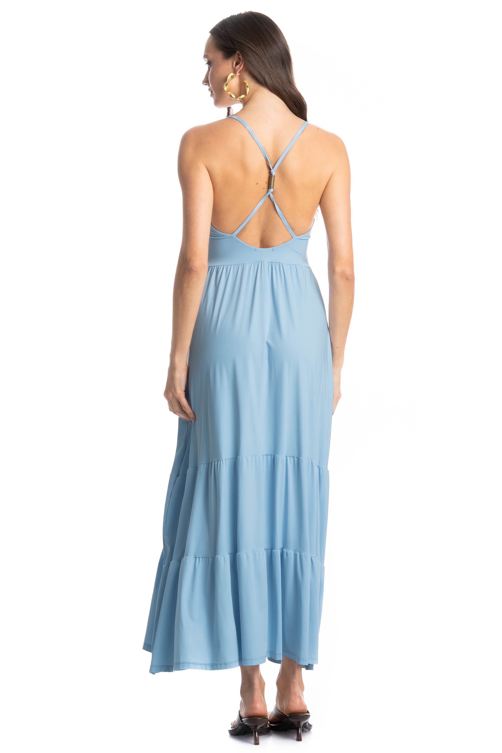 Vestido Jardim Azul - Imagem 2