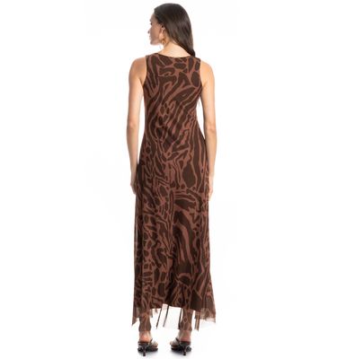 Vestido Evasê De Tule Colinas - Imagem 2 - Mobile