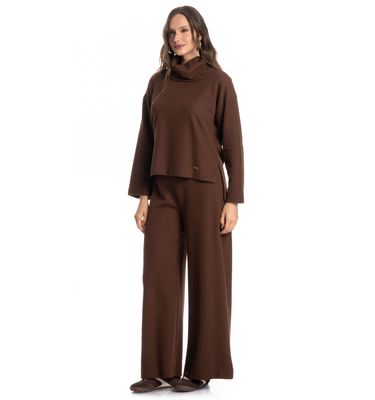 Blusa Feminina Gola Alta Giulia - Imagem 3 - Mobile