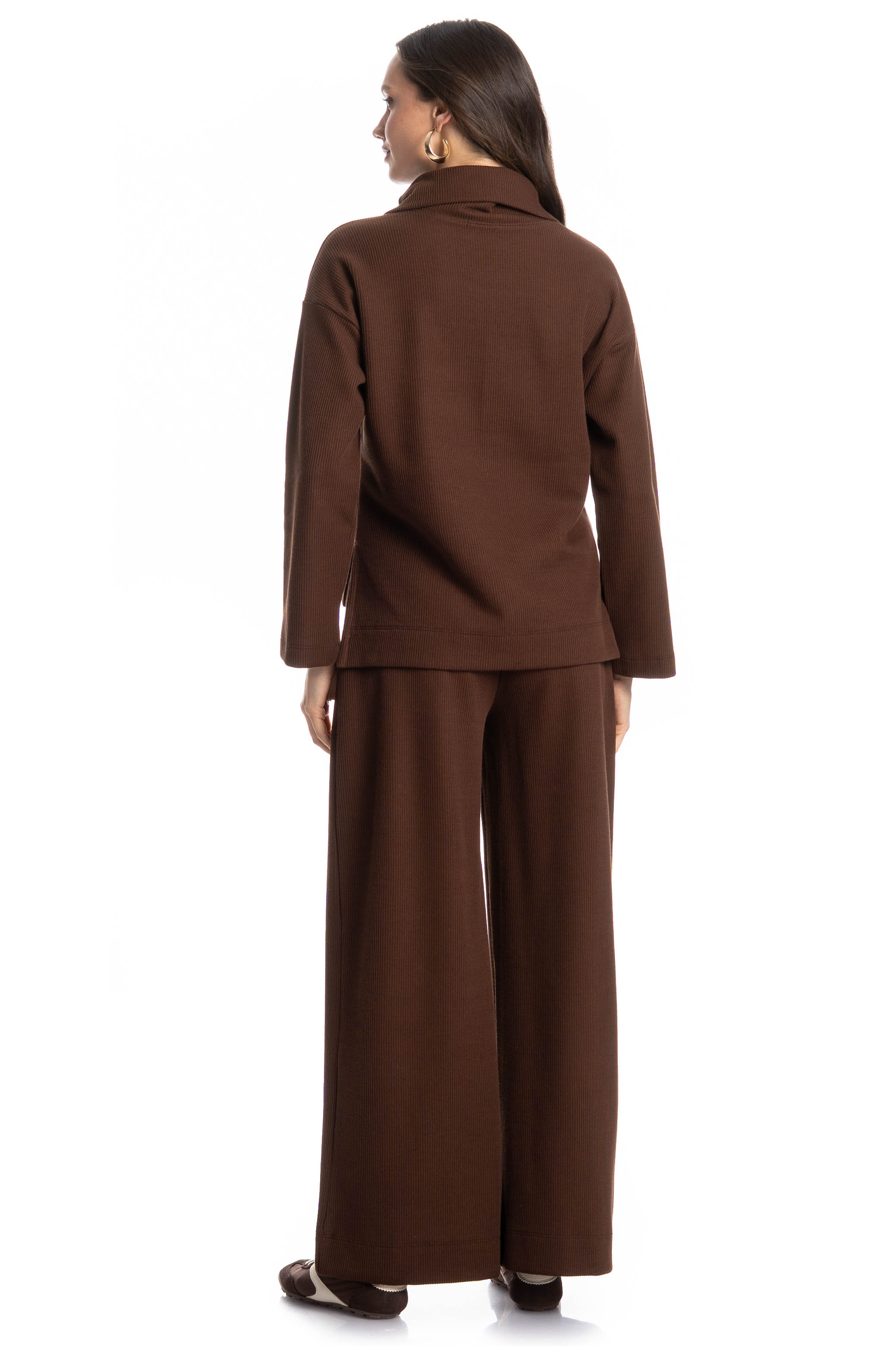 Blusa Feminina Gola Alta Giulia - Imagem 4 - Mobile