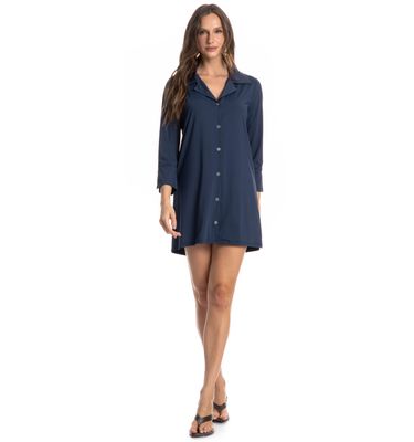 Camisa Feminina Abotoada Breeze - Imagem 3 - Mobile