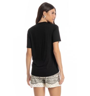 Pijama Curto Feminino Chiara - Imagem 2 - Mobile