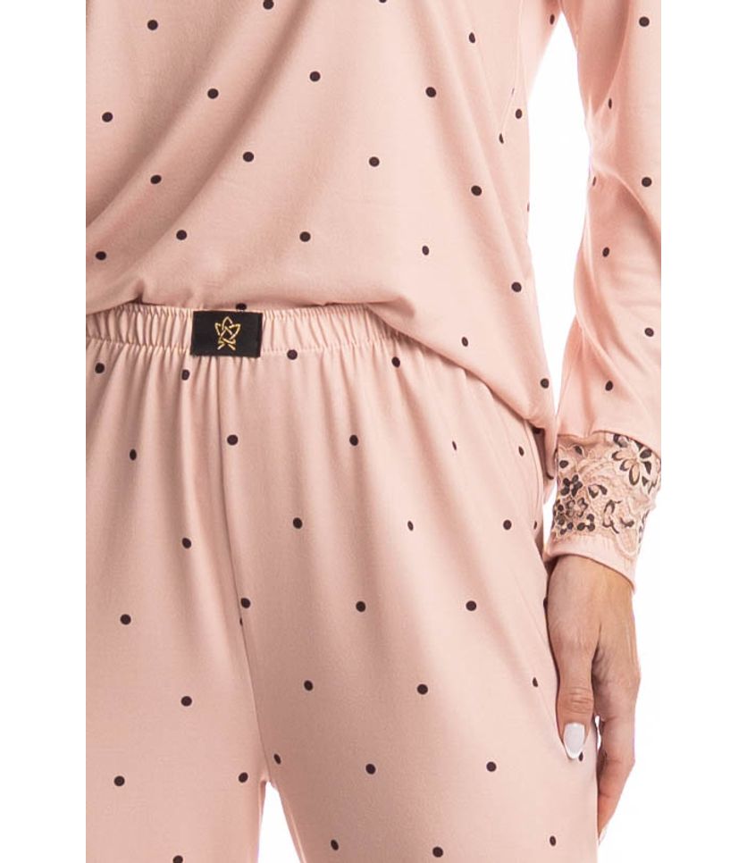 Pijama Feminino Longo Laura - Imagem 5 - Desktop