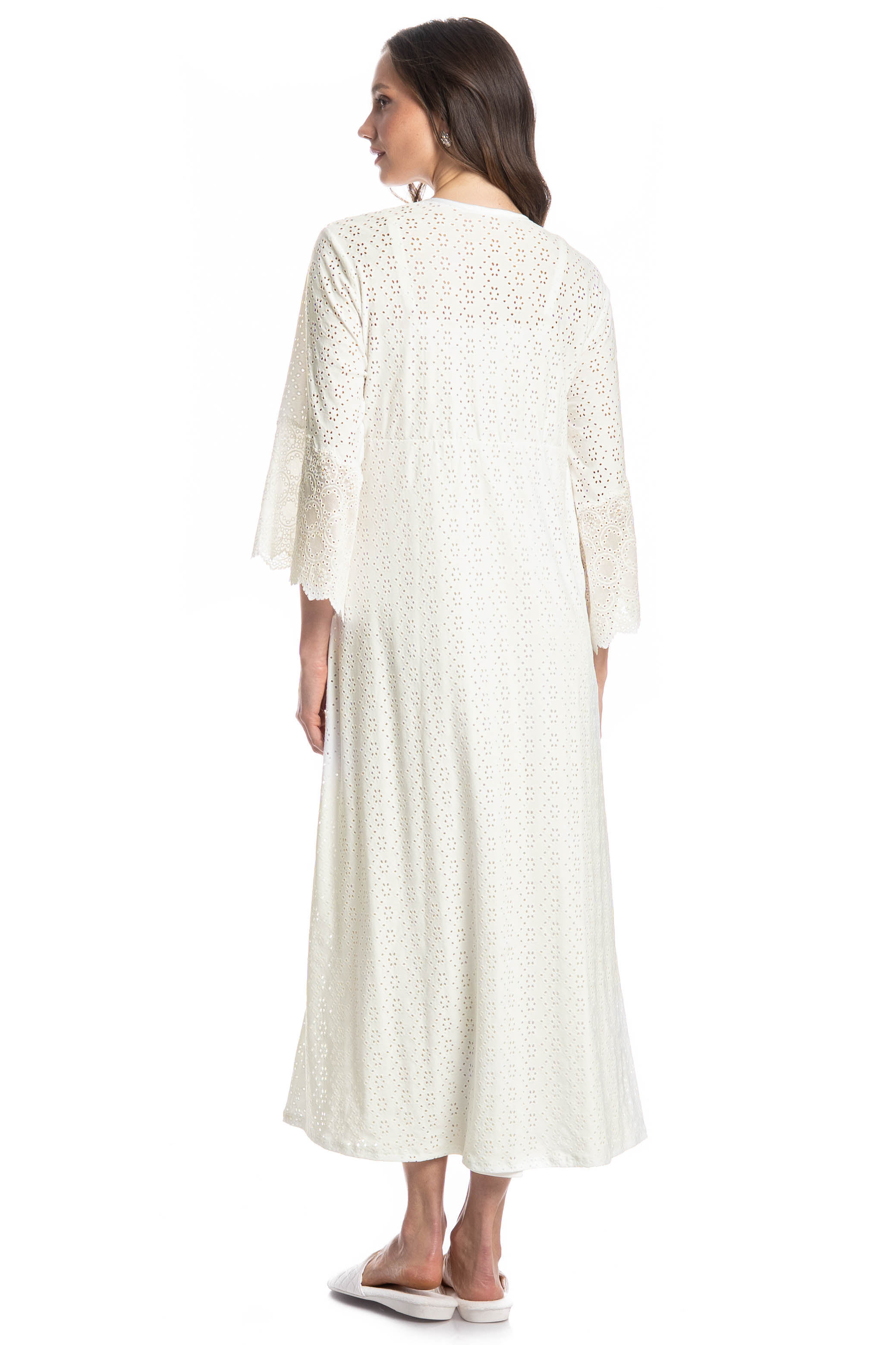 Robe Feminino Longo Lótus Branco - Imagem 2