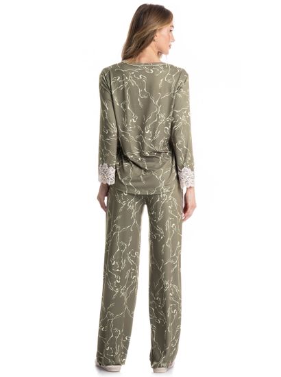 Pijama Feminino Longo Ártemis - Imagem 2 - Desktop
