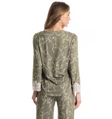 Pijama Feminino Longo Ártemis - Imagem 4 - Mobile