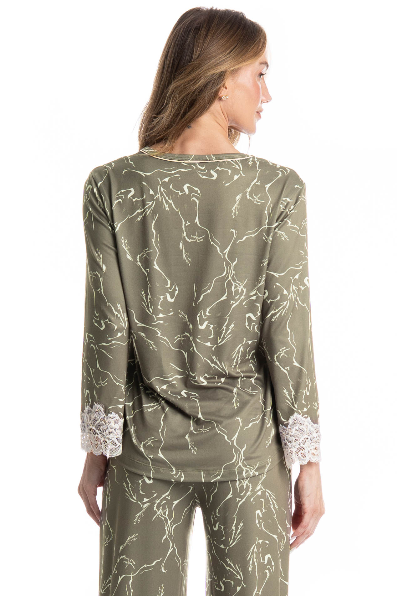 Pijama Feminino Longo Ártemis - Imagem 4 - Mobile