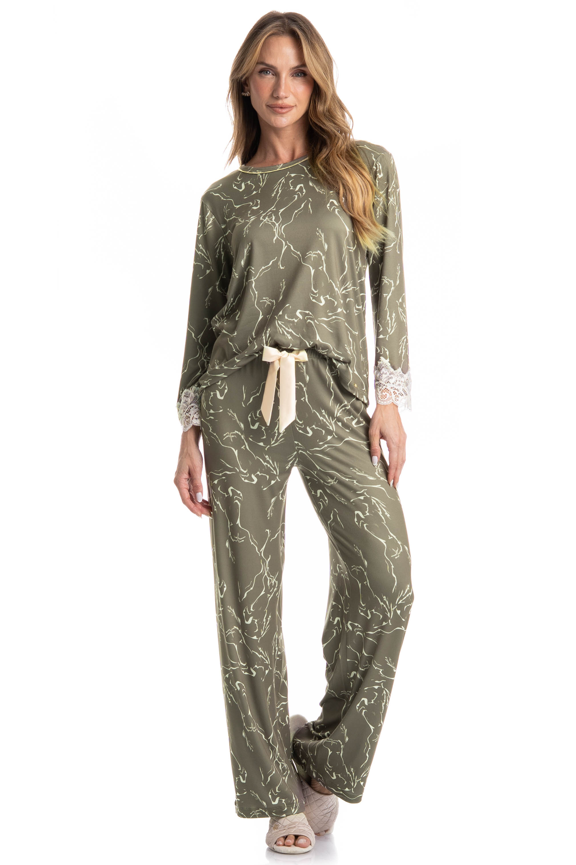 Pijama Feminino Longo Ártemis - Imagem 1