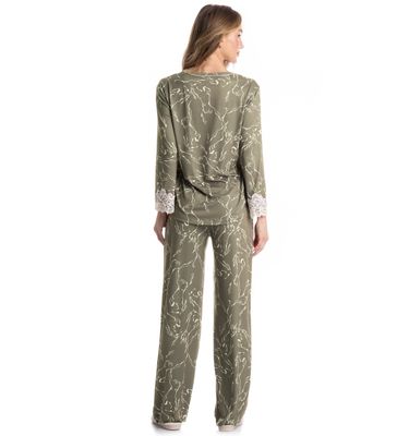 Pijama Feminino Longo Ártemis - Imagem 2 - Mobile
