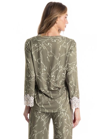 Pijama Feminino Longo Ártemis - Imagem 4 - Desktop