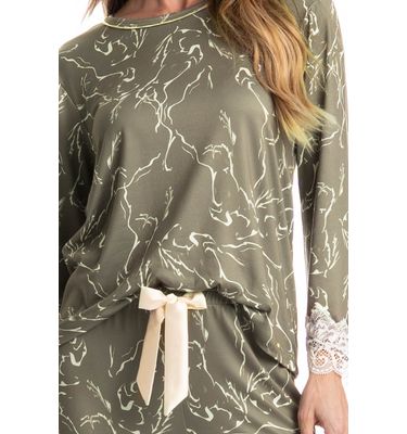 Pijama Feminino Longo Ártemis - Imagem 5 - Mobile