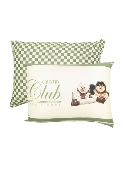 Kit Fronha Country Moka Verde - Imagem 1