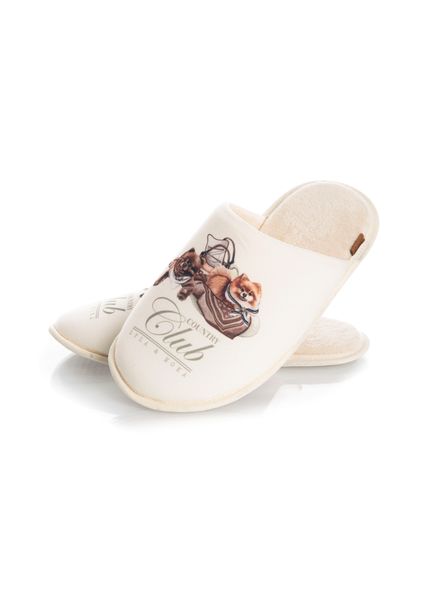 Chinelo Country Moka Branco - Imagem 1