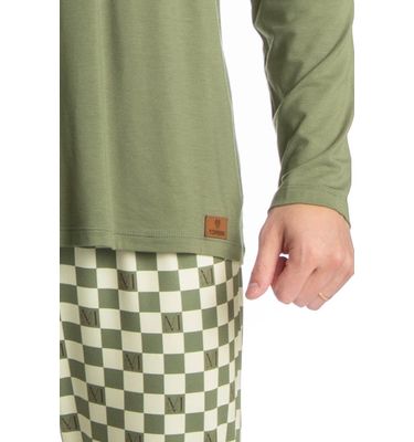 Pijama Longo Masculino Country Moka - Imagem 5 - Mobile