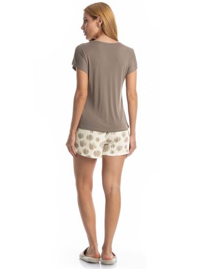 Pijama Curto Feminino Ágata - Imagem 4 - Desktop