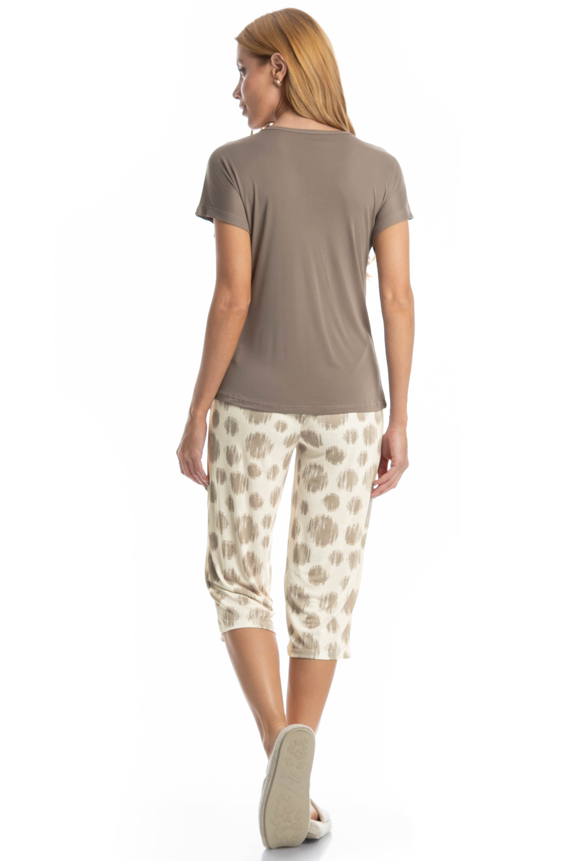 Pijama Feminino Pescador Ágata - Imagem 2 - Mobile