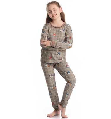 Pijama Longo Infantil Unissex Dogs Golf - Imagem 3 - Mobile