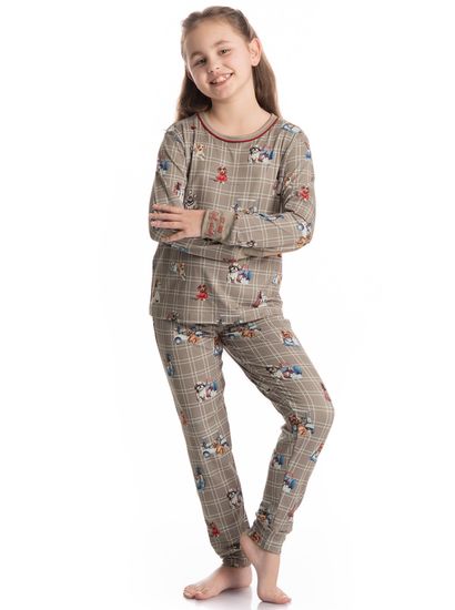 Pijama Longo Infantil Unissex Dogs Golf - Imagem 3 - Desktop