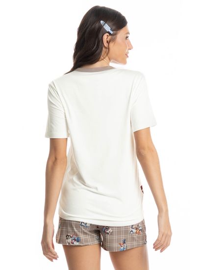 Pijama Feminino Curto Dogs Golf - Imagem 2 - Desktop