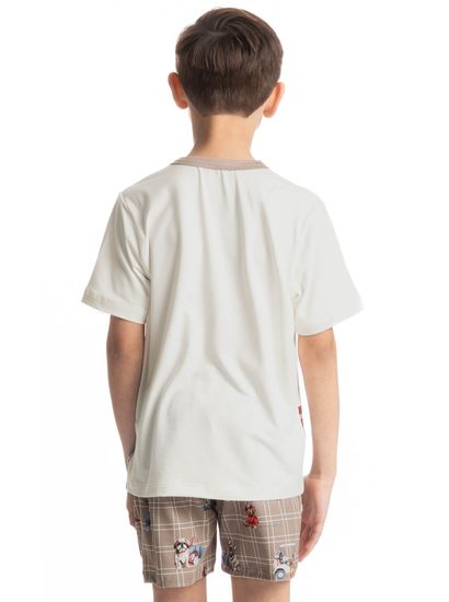 Pijama Curto Infantil Unissex Dogs Golf - Imagem 2 - Desktop